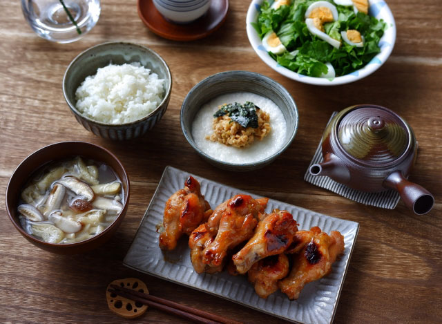 そーら邸の１日夕食